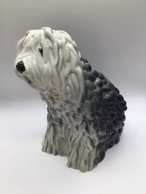 Vintage Large Beswick Old English Sheepdog Fireside Ornament