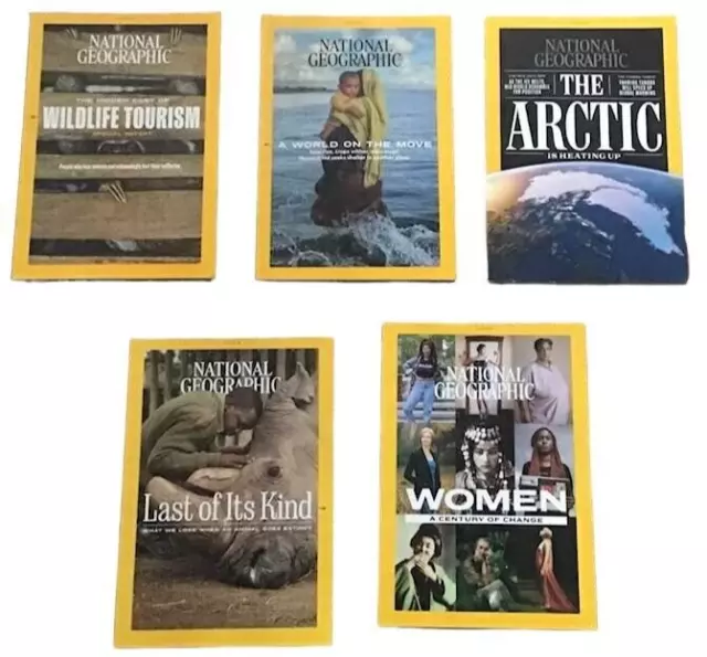 NG National Geographic Lot 2019 Wildlife Tourism Migrants Arctic Women Rhino 6