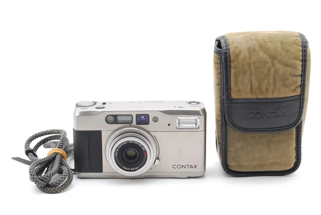 READ! [Near MINT w/ Case ] Contax TVS Point & Shoot 35mm Film Camera From JAPAN
