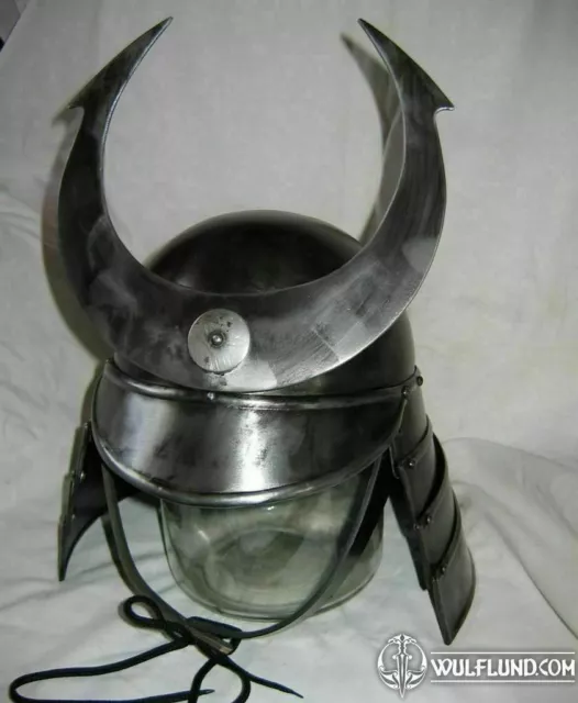 Mittelalterlicher  helm SAMURAI-HELM Ritterhelm Replikat Rüstungshelm