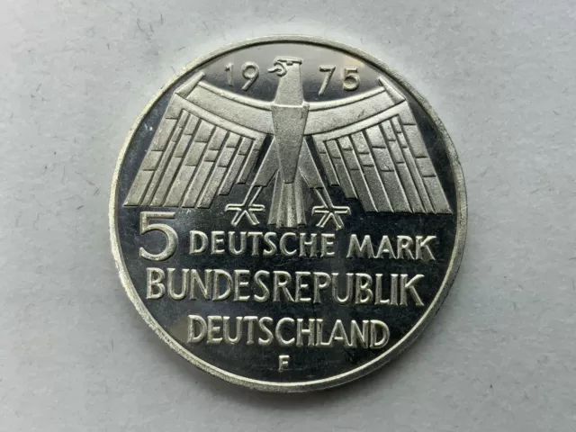 Münze 5 Dm 1975 Europäisches Denkmalschutzjahr Zustand Wie Auf Den Fotos