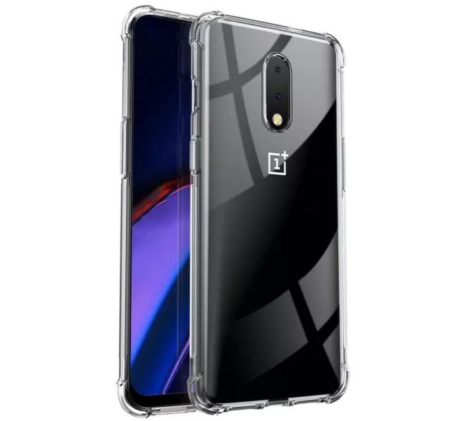 Funda Gel Tpu Anti-Shock Transparente para Oneplus 7