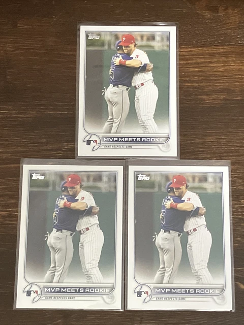 Lot Of 3! 2022 Topps Series 2 Wander Franco Rookie Cards RC MVP Meets Rookie🔥