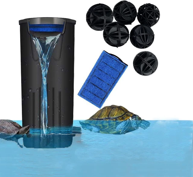 Yanhe - Aquarium Turtle Filter Low Water Level Filter Waterfall Flow