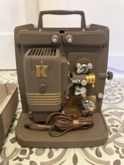 Vintage ProjectorKeystone 8mm Silent Film Projector And One Blank Tape Reel