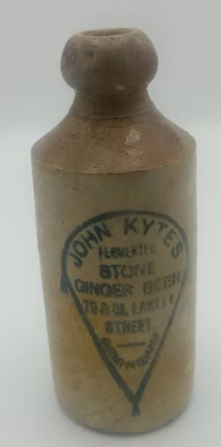 Vintage John Kyte KYTES Fermented Stone Ginger beer Birmingham 590g UK exp a1 ⭐⭐