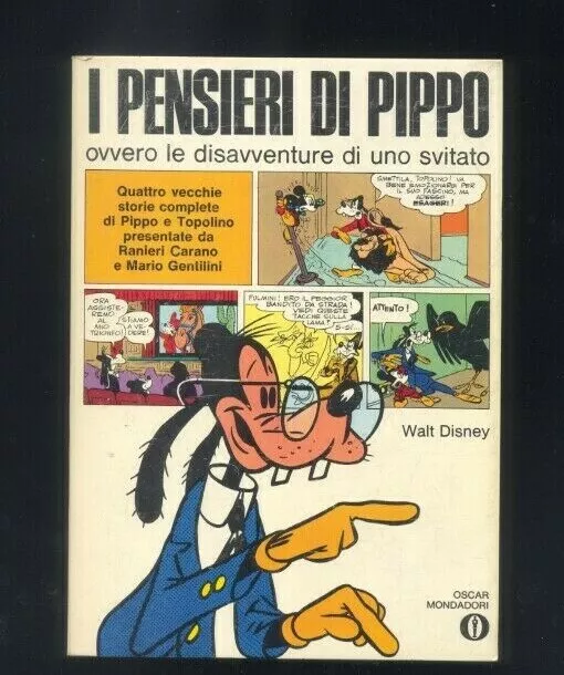 Walt Disney - I Pensieri di Pippo ovvero le disavventure di uno svitato 1970  R