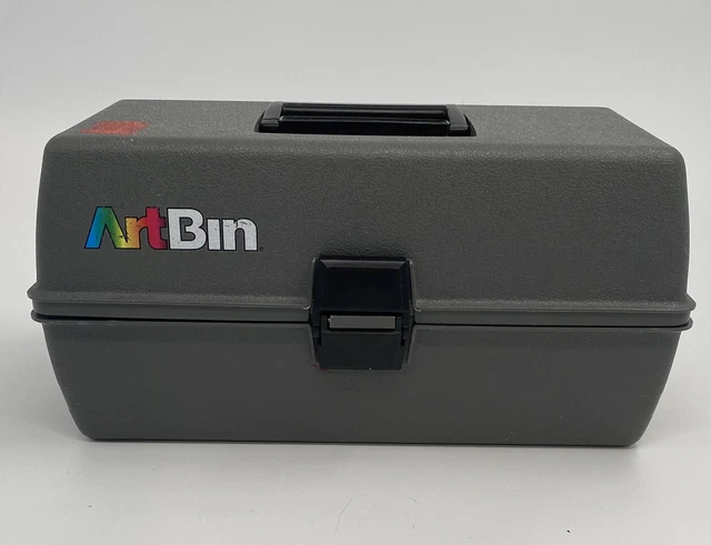 CAJA DE ALMACENAMIENTO ARTBIN 3 BANDEJAS ART & HOBBY SUMINISTROS Gris.