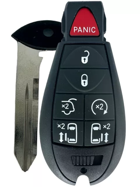 NEW 7 Button Fobik Keyless Entry Remote Key Fob For 2011 Chrysler Town & Country