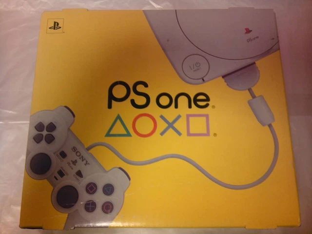 SONY PS ONE PS1 Console SCPH-100 Rare Yellow Box From Japan SONY PS ONE PS1 Console SCPH-100 Rare Yellow Box From Japan