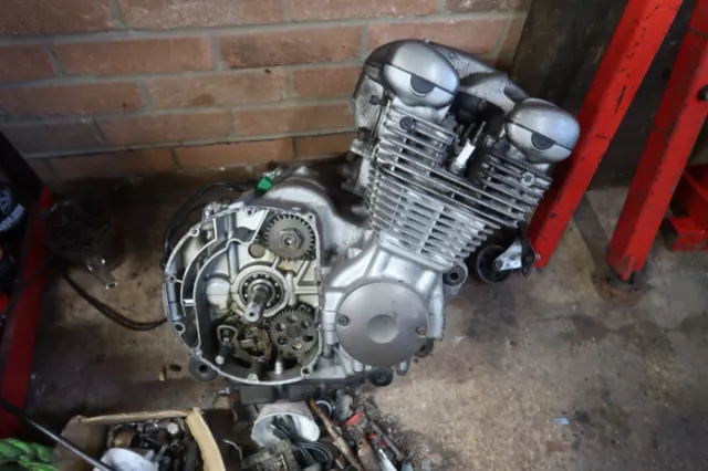 Yamaha Xj600 Diversion 1998 Engine Assy Has Had Clutch Removed Spares