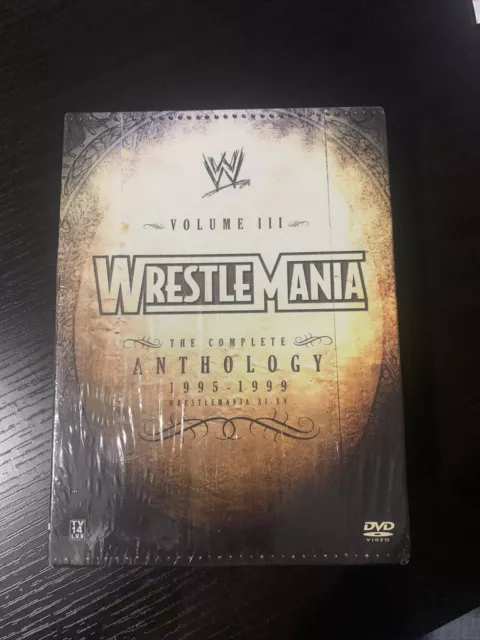 WWE WWF - Wrestlemania Anthology: Vol. 3 (DVD, 2005, 5 discos) NUEVO auténtico EE. UU.