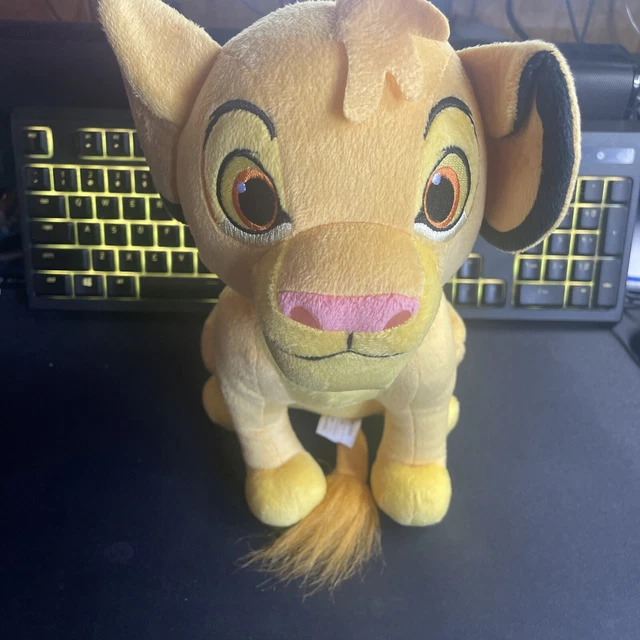 LION KING SIMBA The Disney Store Plush 12" Stuffed Animal Toy 0.99