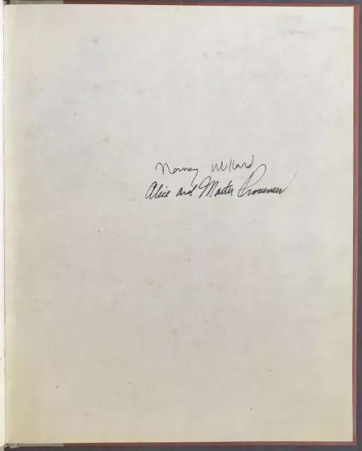 SIGNED/First Edition   Willard/Provensen   William Blake’s Inn   Harcourt   1981