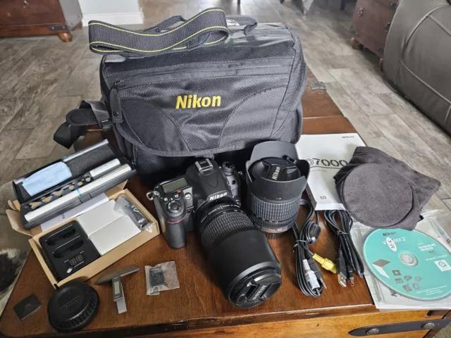Nikon D7000 Camera With Lenses