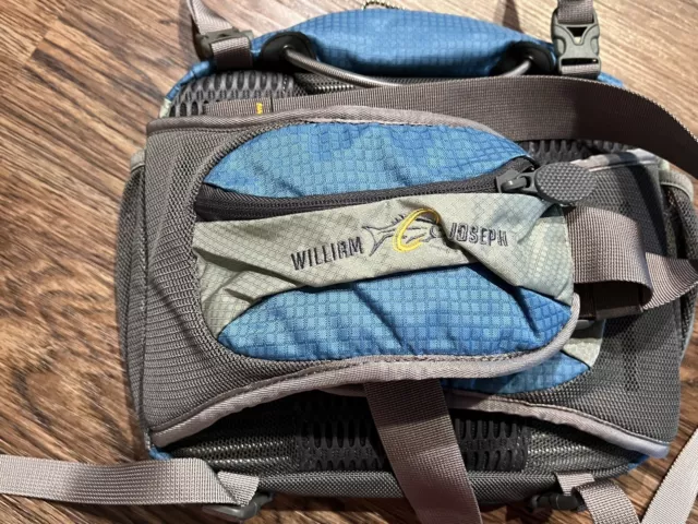 William Joseph Fly Fishing Waist Pack Bag Fanny Pack Belt Pockets  Adjustable