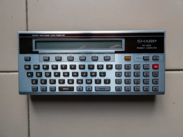 Sharp PC-1500A - Computer Portatile Vintage RetroPC