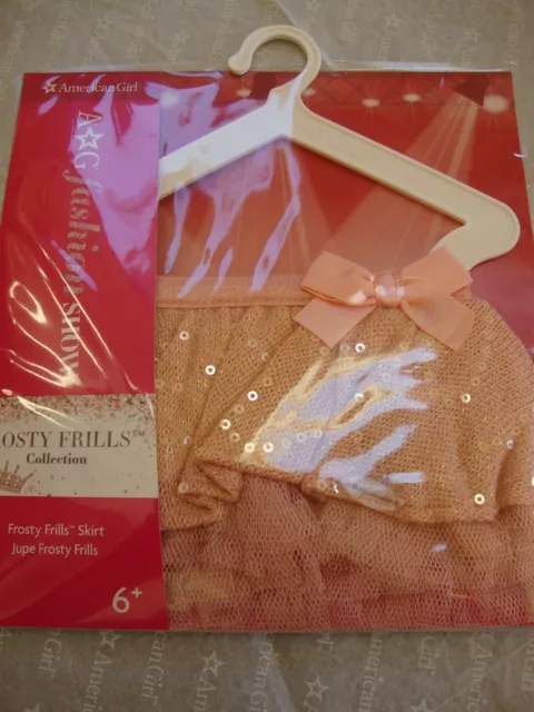 18" American Girl Doll Clothes FROSTY FRILLS SKIRT NEW Fluffy