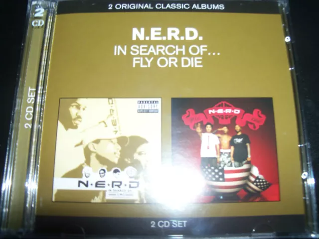 Nerd - Fly or Die CD Promo CD, Buy 3 Free Shipping 724359145709