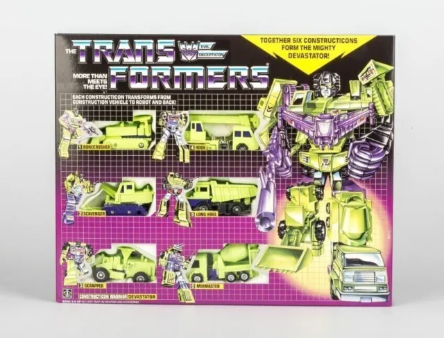 Brand New Transformers G1  Devastator Reissue Action Figure MISB Gift