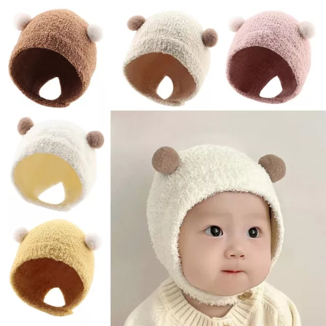 Warm Autumn Winter Hats Hip Hop Newborn Cap Warmer Bonnet  Newborn Toddler