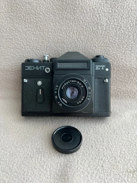 Zenit - ET SLR Filmkamera Industar-50-2 50mm F3,5 Objektiv für M42