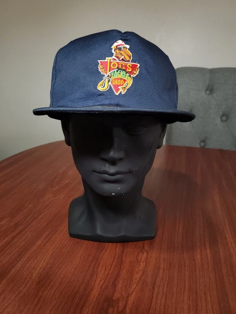 Vintage Joe Camel Cigarettes Smokin Joes Tackle Shop Snapback Cap Fishing Hat