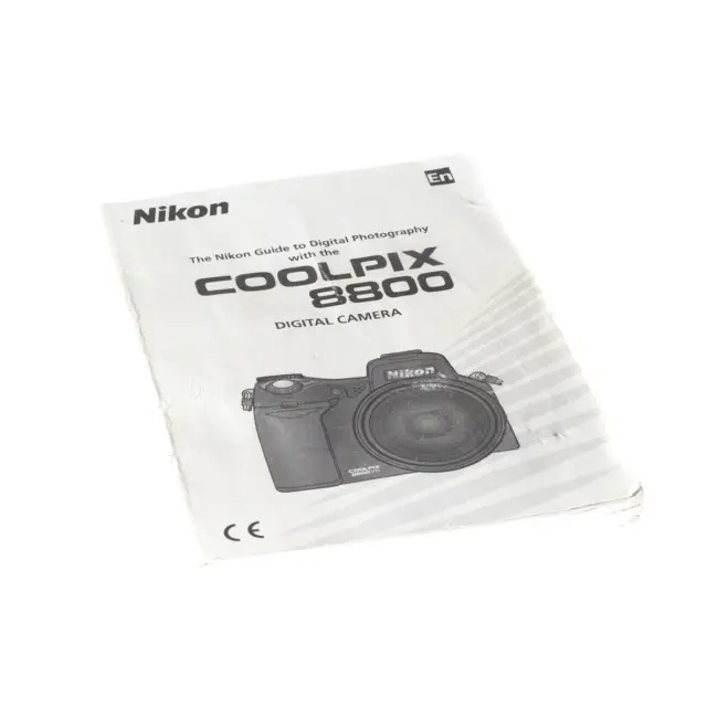 Nikon Coolpix 8800 VR 8.0 Megapixel Digital Camera User Manual