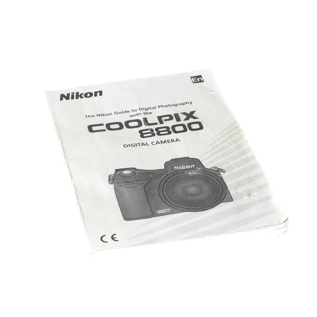 Nikon Coolpix 8800 VR 8.0 Megapixel Digital Camera User Manual