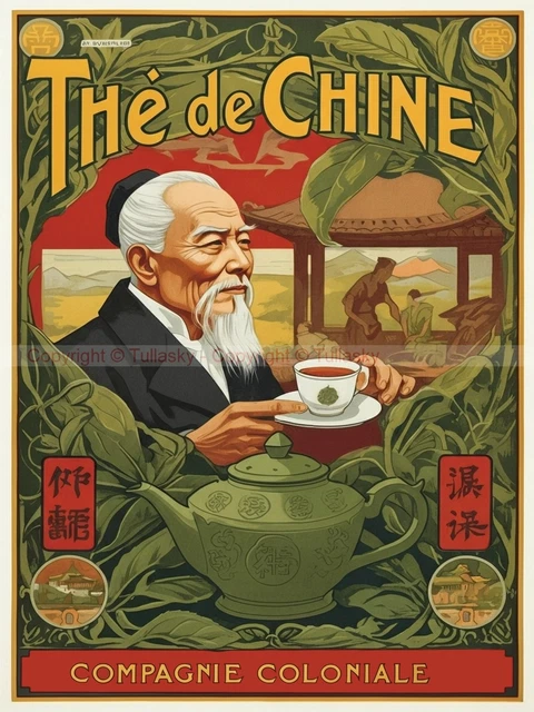 Affiche Vintage Illustrée Humour - Pièce Unique Décor Murale 60x80 Cm