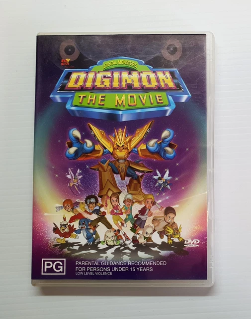 DIGIMON THE MOVIE DVD Anime Cartoon Film Region 4 Digital Monsters