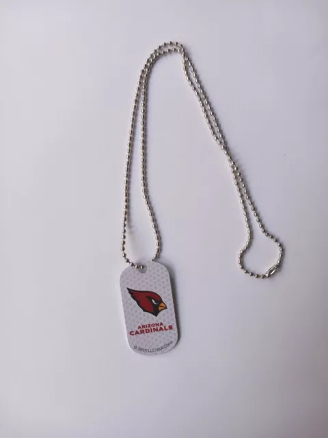 Arizona Cardinals Anhänger mit Kette / Dog Tag, NFL American Football, Neu