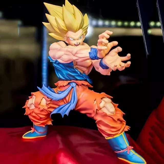 Figurine Dragon Ball Z - San Goku Kamé Hamé Ha - Idée Cadeau - Super Saiyan