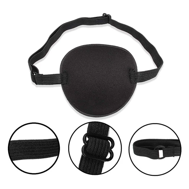2 piezas Disfraz de ojo perezoso Cosplay Eye Patch