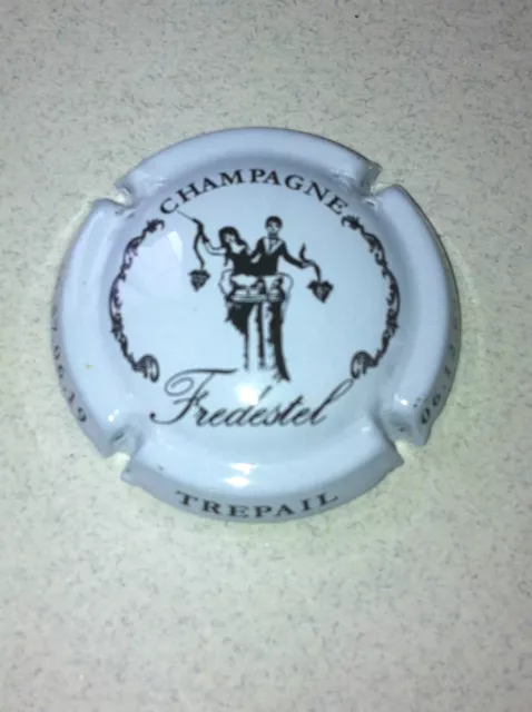 Capsule de champagne FREDESTEL (2d. blanc et noir)