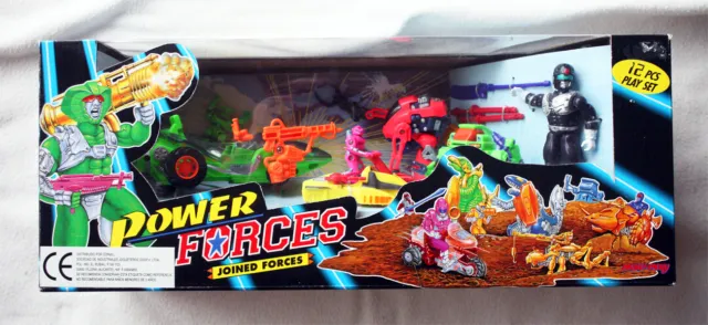 POWER FORCES Action Figures PLAYSET: JOINED (1994, Rarer Power Rangers). BNIB!