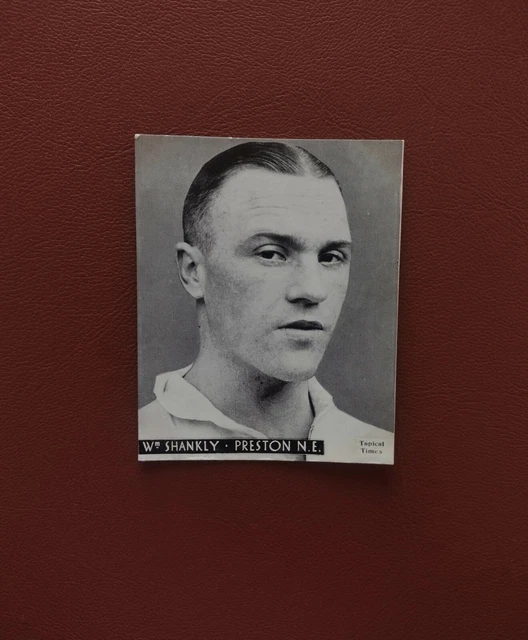 Topical Times 1938 football Bill Shankly PRESTON North End LIVERPOOL FC manager