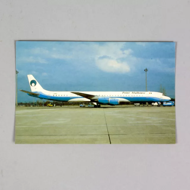 Point Mulhouse Douglas DC-8-71 - F-Gnfn - Avion Carte Postale - Haut Qualité