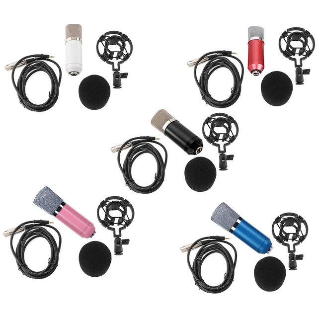 Wired Streaming Microphone for Independent & Integrated Sound Card
