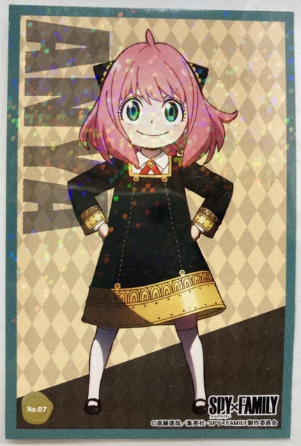 AUTOCOLLANT PERSONNAGE SPY X FAMILY N 07 Anya Forger ENSKY 2022 Japon autocollant-personnage-spy-x-family-n-07-anya-forger-ensky-2022-japon