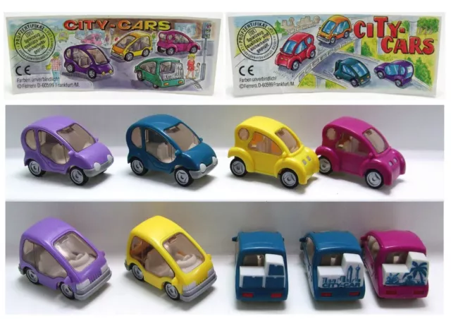 Überraschungsei Figuren City Cars 1996 Auswahl verschiedene BPZ UeEi