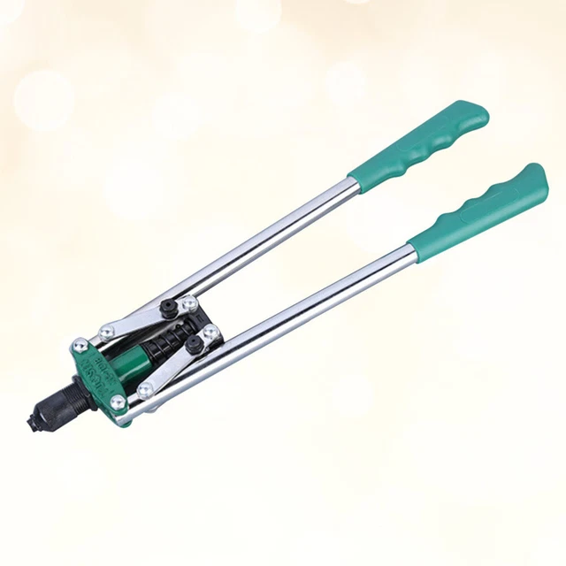 1 pz rivetto manuale doppio professionale 17 pollici rivetto manuale manuale antiscivolo