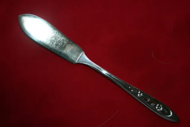 Meriden 1960 BELOVED Pattern Silver Plate MASTER BUTTER KNIFE 6 3/8" SHIPS FREE