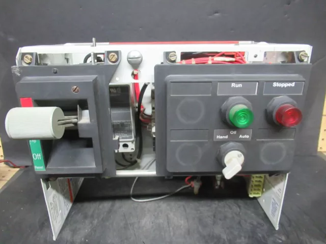Cutler Hammer Motor Control Bucket 12" Nema Size 1 Starter 600 V 7 Amp Breaker