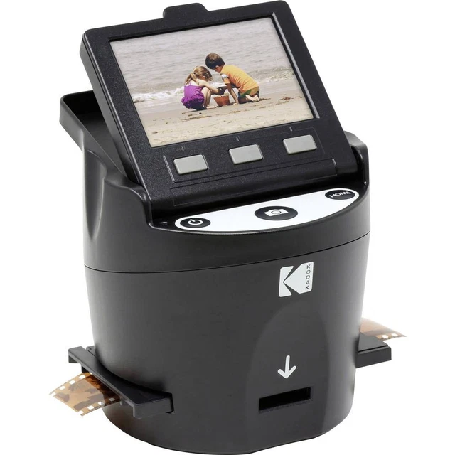 Scanner Somikon SD-2000 Autonome Pour Photos, Diapos Et Négatifs - 20 Mpx Sans PC Avec Écran LCD