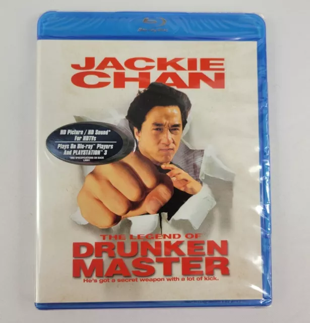 The Legend of Drunken Master (Blu-ray, 2009) Jackie Chan RARE OOP New Sealed