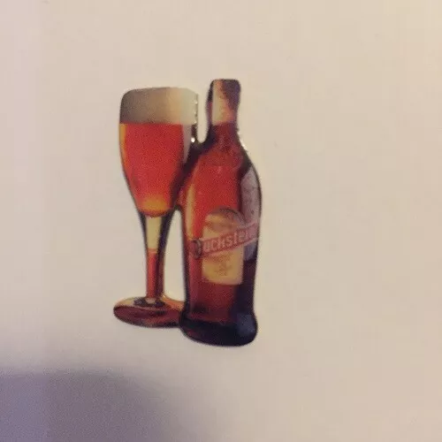 Duckstein Bier Brauerei Flasche Glas Pin !!