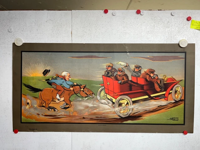 ANCIENNE VOITURE DE Course Tank Mecanique En Tole Lithographiee Cr Annee 60