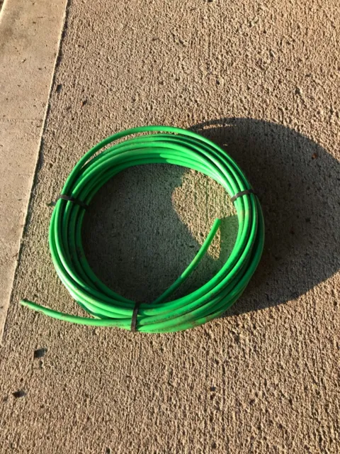Southwire THHN 6 Copper Wire - Green - pre-cut 30 ft