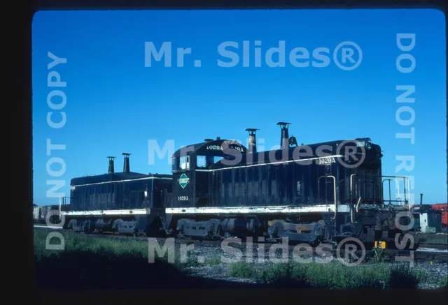 Original Slide IC Illinois Central Black Diamond Paint TR2A 1029A & TR2B 1029B